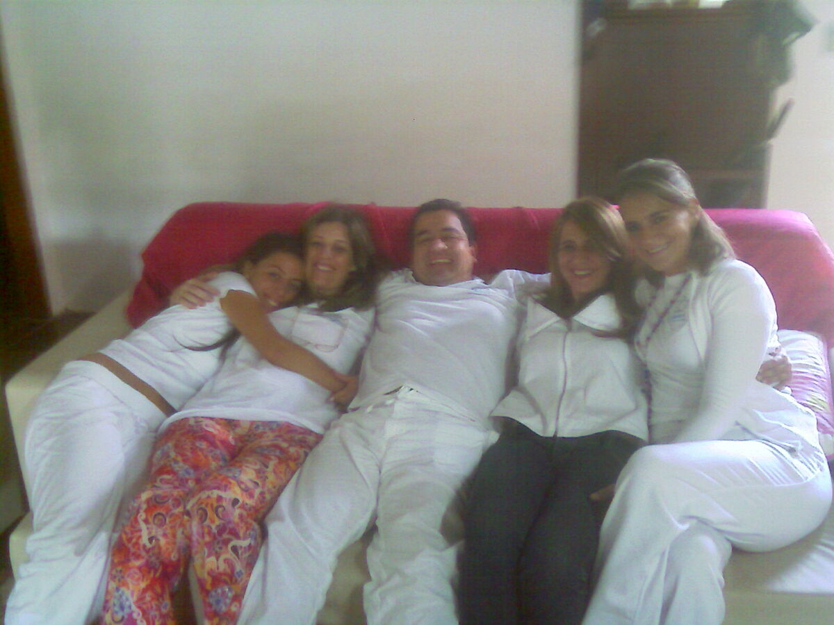 Chia, Cassia, Juan, Roberta e Yamile, Valinhos, 2009